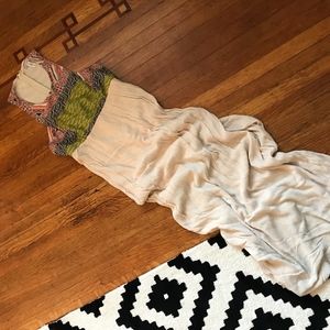 Trendy tribal Print Maxi Dress - Size M